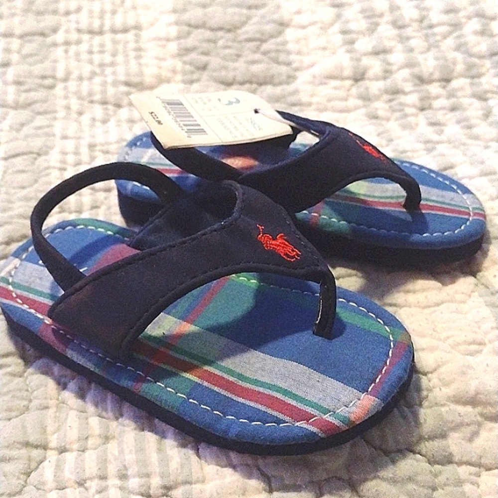 Ralph Lauren Baby size 3 cloth sandals